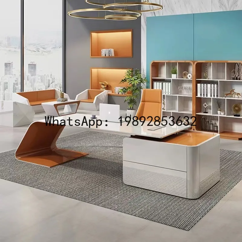 Office Chair - H5.15 مكتب تنفيذي أنيق للمدراء -