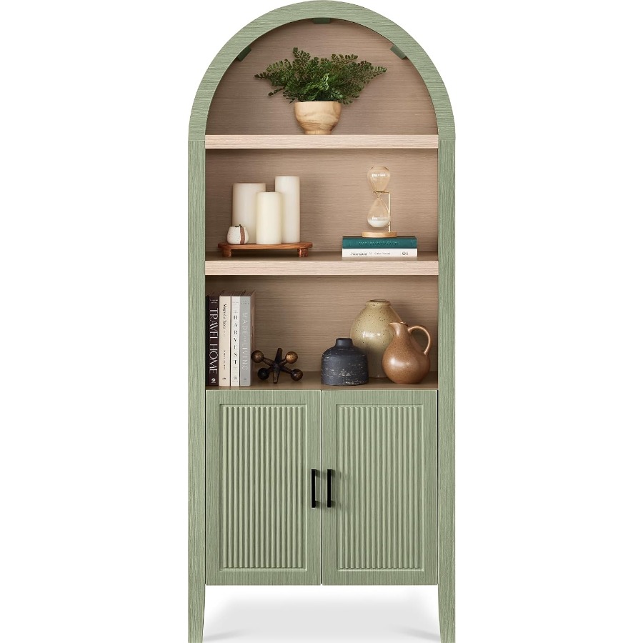 Bookshelf - خزانة مطبخ عالية بارتفاع 72 بوصة،