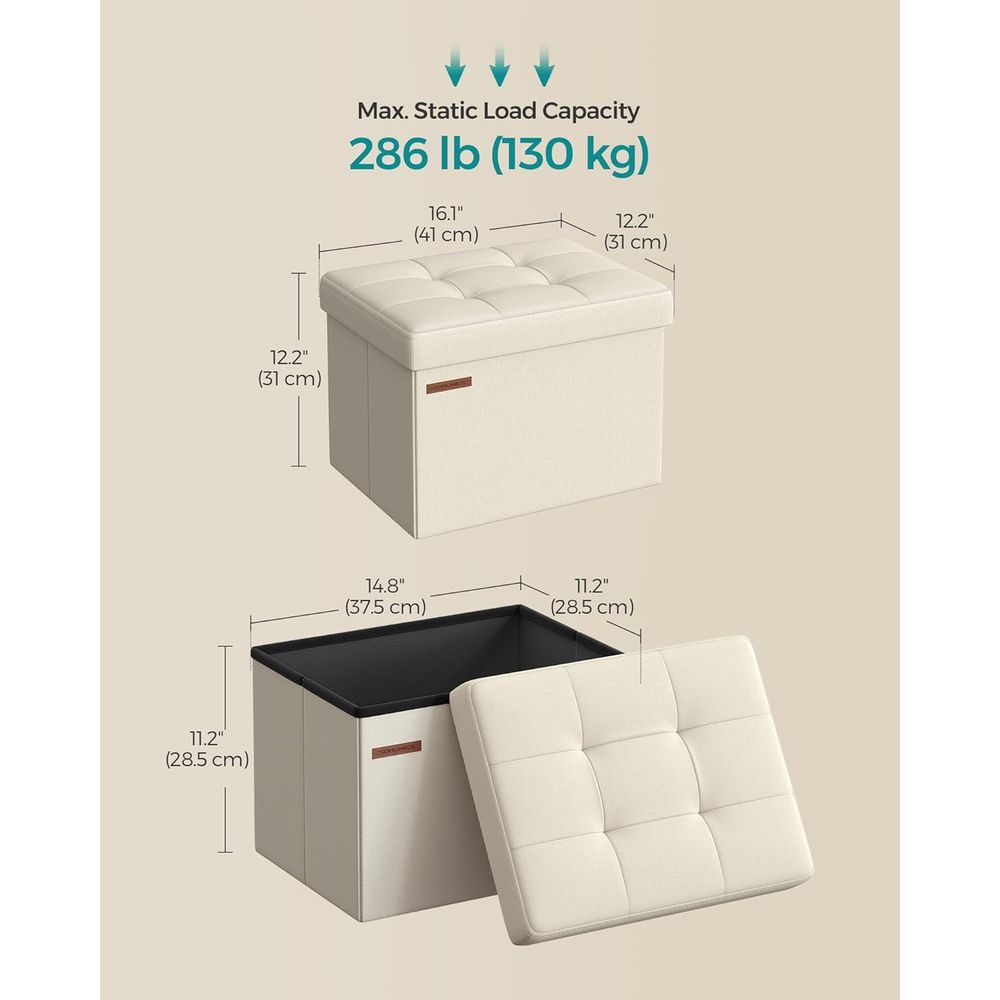 مقعد تخزين مدمج، مسند قدم، مقا - مراجعة Office Stool وسعره