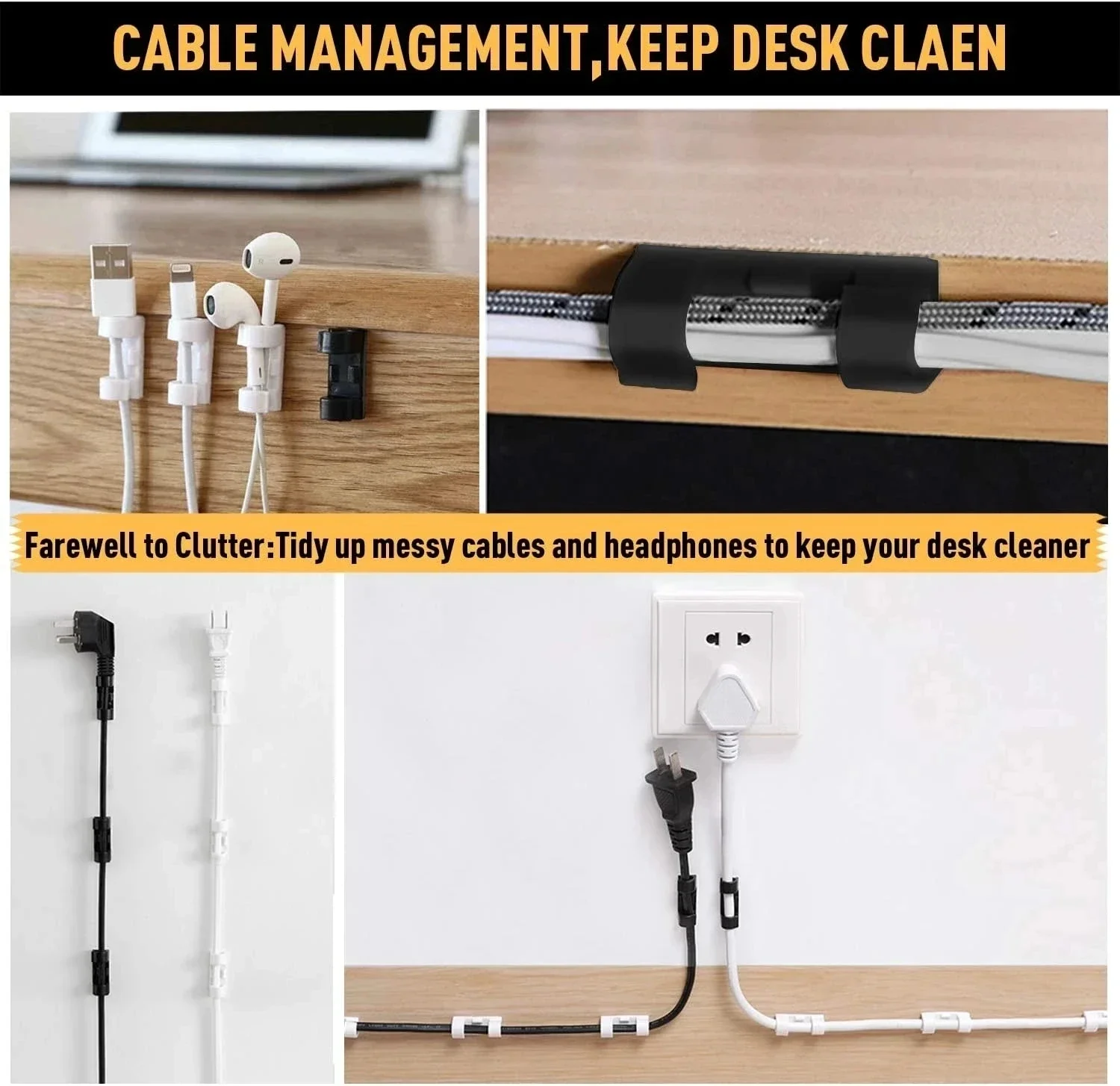 منظم مشابك الكابلات، حامل أسلا - مراجعة Desk Organizer وسعره
